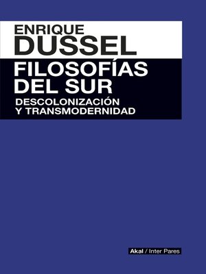 cover image of Filosofía del sur